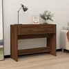 vidaXL Console Table Brown Oak 100x39x75 cm Engineered Wood