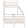 vidaXL Bunk Bed without Mattress 80x200/120x200 cm White Solid Wood