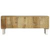 vidaXL TV Cabinet Solid Mango Wood 118x30x45 cm
