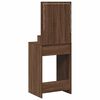 vidaXL Dressing Table Brown Oak 50 x 41 x 135 cm Engineered Wood