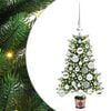 vidaXL Christmas Tree with 150 LEDs with Stand Green 65 cm PE