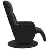 vidaXL Massage Recliner Chair Black 91 x 71 x 105 cm Velvet