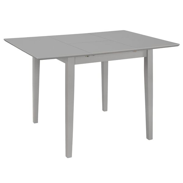 vidaXL 3 Piece Dining Set MDF Grey
