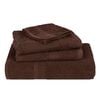 vidaXL Wash Towels "FROGN" 10 pcs Brown 30x30 cm 360 gsm