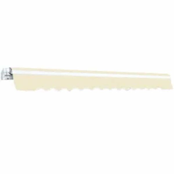 vidaXL Folding Awning Manual Operated 600 cm Cream