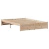 vidaXL Bed Frame without Mattress 150x200 cm King Size Solid Wood Pine