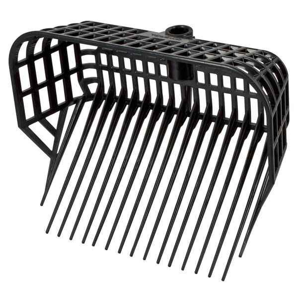 Kerbl Litter Fork Head Maxi Black 326056