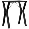 vidaXL Dining Table Legs Y-Frame 60x40x73 cm Steel