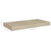 vidaXL Floating Wall Shelf Oak 50x23x3.8 cm MDF