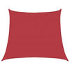 vidaXL Sunshade Sail 160 g/m&sup2; Red 4/5x4 m HDPE