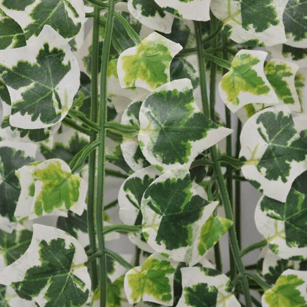 vidaXL Artificial Ivy Bushes 4 pcs Variegated 90 cm