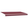 vidaXL Awning Replacement Fabric Burgundy 400 x 200 cm Canvas