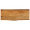 vidaXL Table Top Live Edge 70x30x3.8 cm Solid Wood Mango