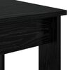 vidaXL Coffee Table Set 2 pcs Black Oak Engineered Wood