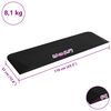 vidaXL Threshold Ramp 110x32x3.8 cm Rubber