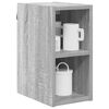 vidaXL Hanging Cabinet Grey Sonoma 20 x 29.5 x 40 cm Engineered Wood