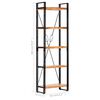 vidaXL 5-Tier Bookcase 60x30x180 cm Solid Acacia Wood