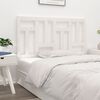 vidaXL Bed Headboard White 140.5x4x100 cm Solid Wood Pine