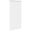 vidaXL Roller Blind Blackout White 105x230 cm Fabric Width 100.7 cm Polyester