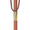 vidaXL Garden Parasol with Wooden Pole 150x200 cm Bordeaux Red