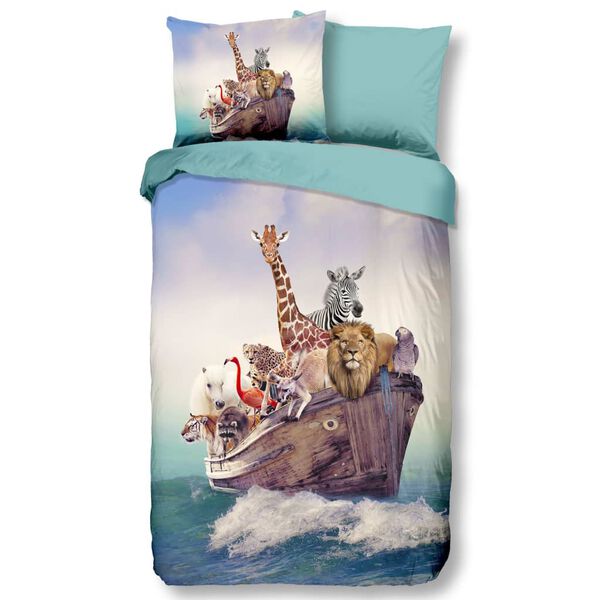 Good Morning Kids Duvet Cover NOAH 140x200/220 cm Blue