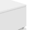 vidaXL Bedside Cabinets with 3 Drawers 2 pcs White 39x35x65 cm
