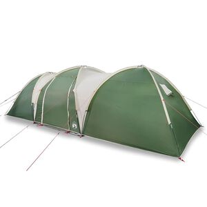 vidaXL Family Tent Dome 8-Person Green Waterproof