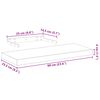 vidaXL Floating Shelves 4 pcs 60x23.5x4 cm Engineered Wood