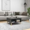 vidaXL Coffee Table Grey 60x60x30 cm Engineered Wood