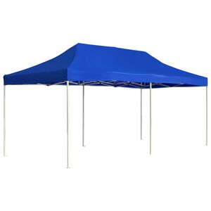 vidaXL Party Tent | Blue | 310 g/m&sup2; Oxford fabric with PVC coating | 6x3 m