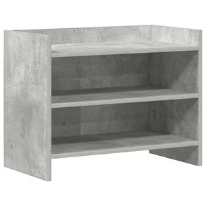 vidaXL TV Cabinet 60 x 33 x 47 cm Concrete Grey Engineered Wood
