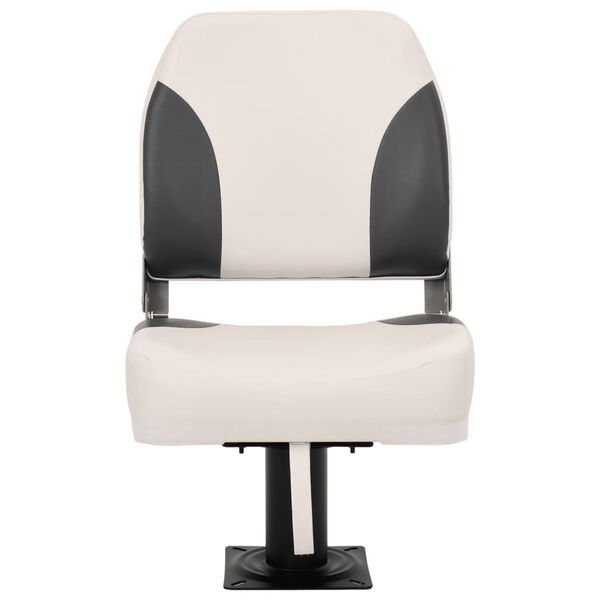 vidaXL Boat Seat with Pedestal 360&deg; Rotatable