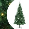 vidaXL Artificial Christmas Tree with 300 LEDs with Stand Green 300 cm