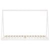 vidaXL Kids Bed Frame White 90x200 cm Solid Wood Pine