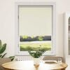 vidaXL Roller blind blackout 104.4x175 cm Fabric Width 100 cm off white