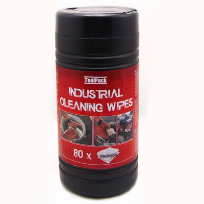 Toolpack Industrial Cleaning Wipes for Hands and Tools XL 325.031