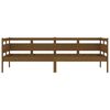 vidaXL Day Bed without Mattress Honey Brown Solid Wood Pine 80x200 cm