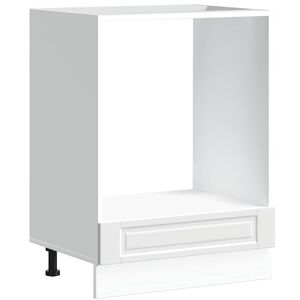vidaXL Oven Cabinet Porto White Engineered Wood