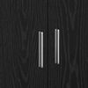 vidaXL Bathroom Cabinet Black Oak 90 x 29 x 55 cm Engineered wood