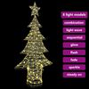 vidaXL Christmas Tree with 240 LEDs Warm white 181 cm PET