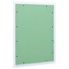 vidaXL Access Panel Green and Silver 55 x 75 cm