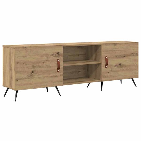 vidaXL TV Cabinet Artisan oak 150 x 30 x 50 cm Engineered wood