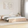 vidaXL Bed Frame without Mattress Solid Wood 200x200 cm