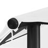 vidaXL Gazebo 4x4x3 m White 180 g/m&sup2;