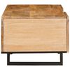 vidaXL Coffee Table Artisan Oak 100 x 54 x 40 cm Solid Mango Wood