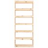 vidaXL Book Cabinet/Room Divider 80x30x199.5 cm Solid Wood Pine