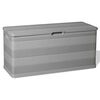vidaXL Garden Storage Box Grey 117x45x56 cm