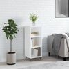 vidaxL Shelf Cabinet White 34.5x32.5x90 cm Engineered Wood