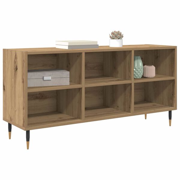 vidaXL TV Cabinet Artisan Oak 103.5 x 30 x 50 cm Engineered Wood