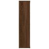 vidaXL Book Cabinet Brown Oak 50x25x106 cm